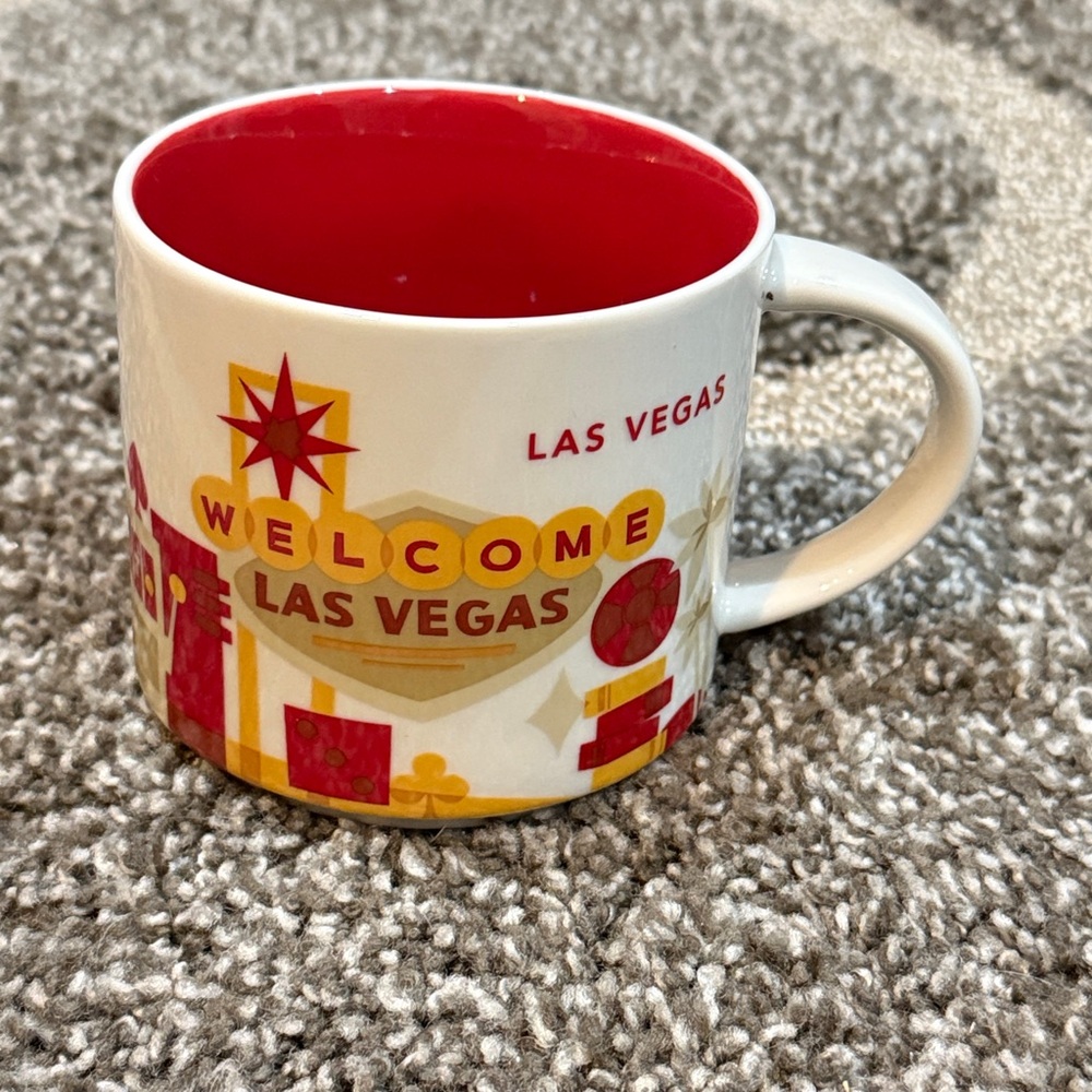 NIB Starbucks You Are Here Las Vegas Coffee Mug 14 oz 2015 Boxed